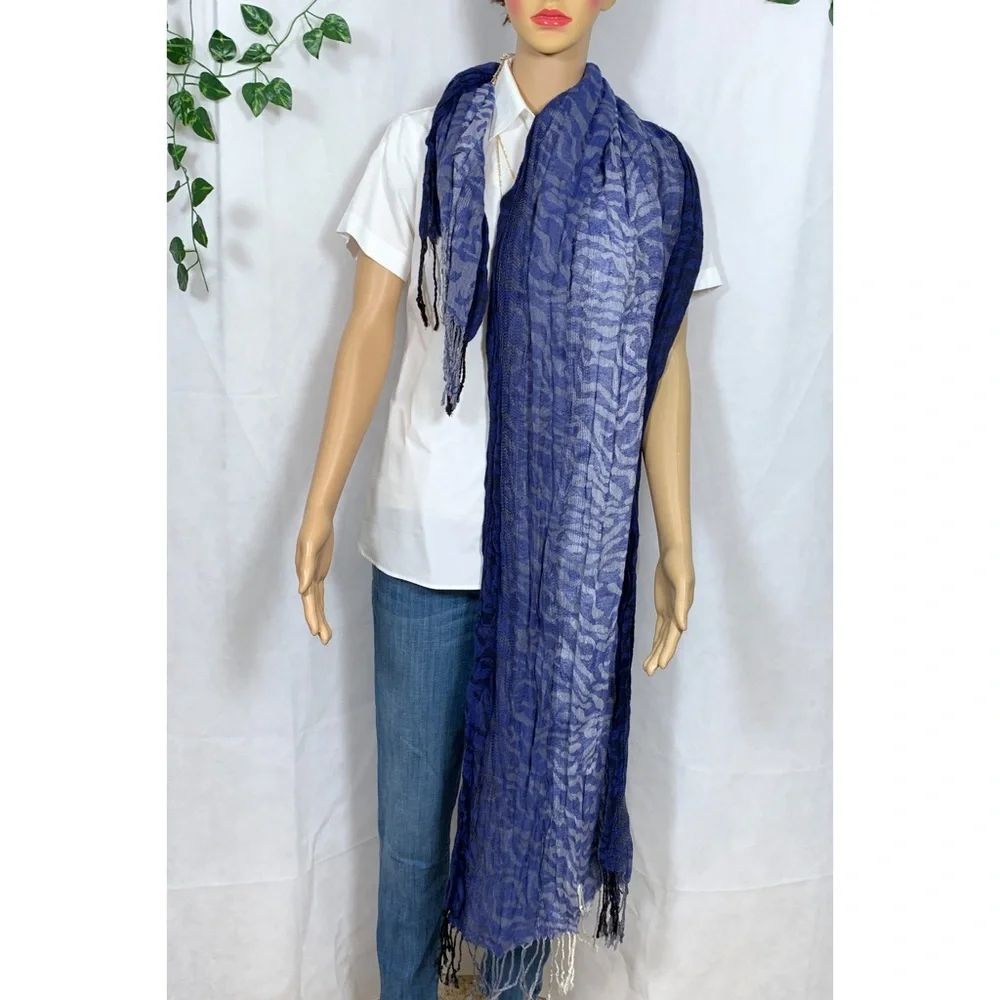 Blue Ombre Scarf